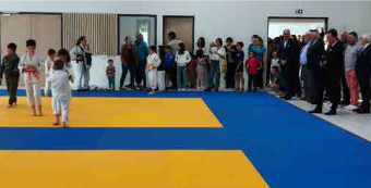 Salle de judo de la salle de sports intercommunale d'Amikuze