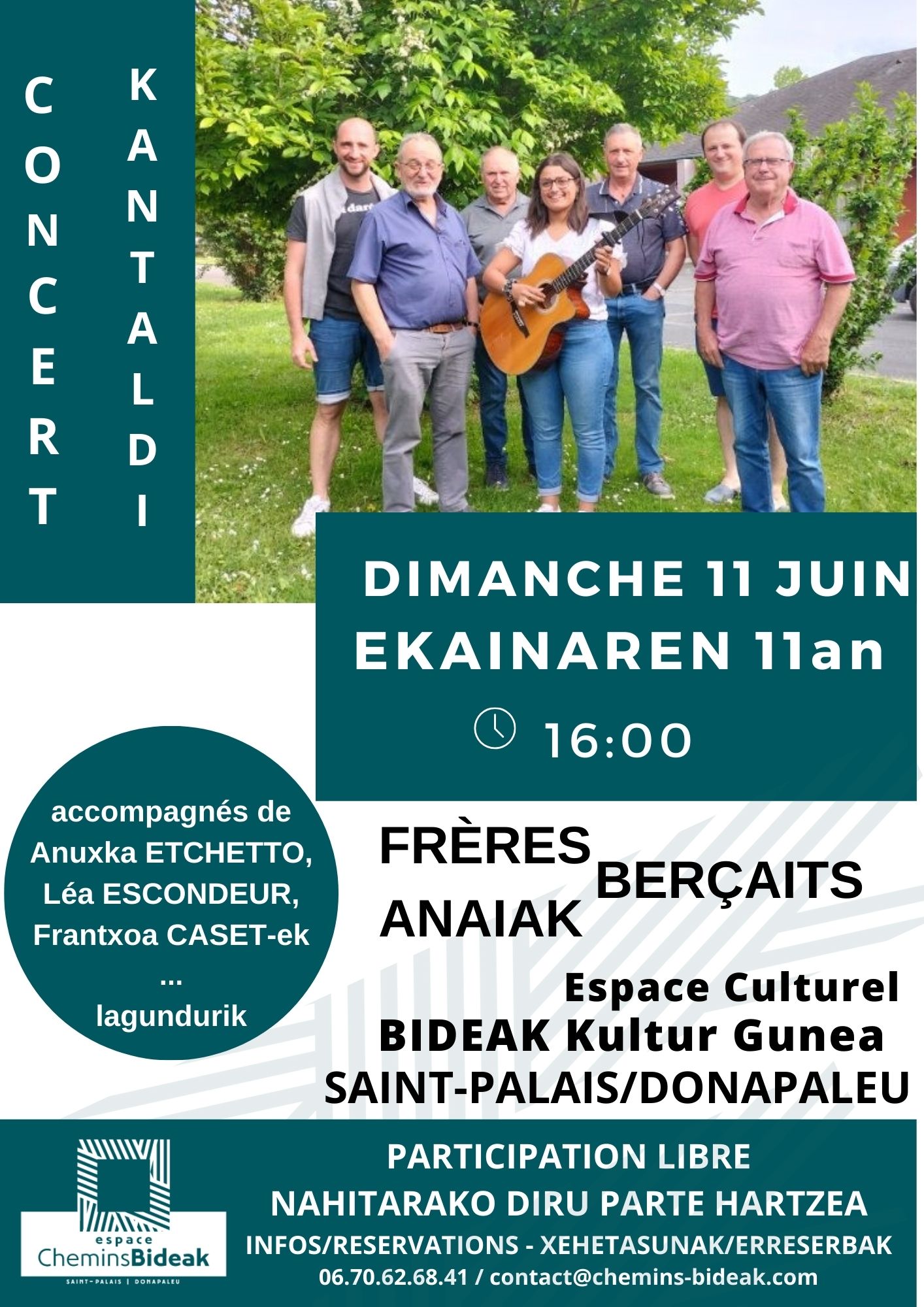 affiche kantaldi Frantxoa Caset
