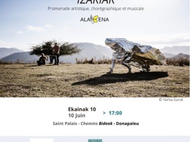 spectacle chorégraphique IZAKIAK Chemins - Bideak (002) affiche
