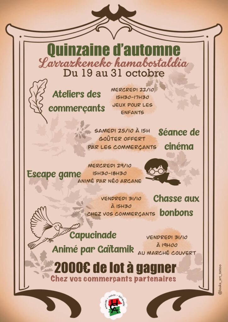 quinzaine commerciale d'automne